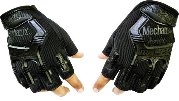AutoPowerz Half Finger Gloves Riding Gloves