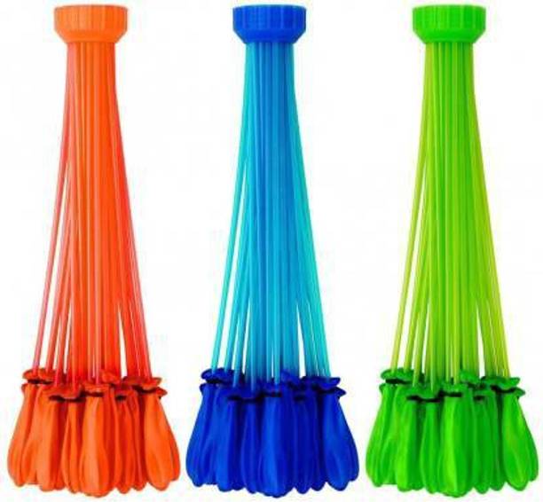 AANU Solid Combo of 111 Pcs Holi Instant Water Balloons Water Bunch for Kids Girls and Boys Multi color Pack of 1 Magic Balloon
