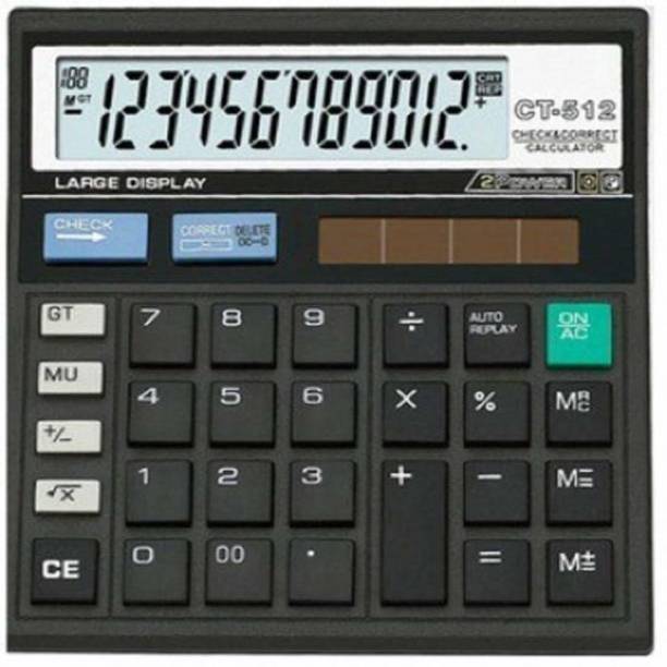 Ornate CT-512 WT Basic Calculater for Home/Office/Shop/Student CT-512 Basic  Calculator