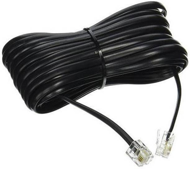 RIVER FOX Power Cord 15 m BLACK TELEPHONE CABEL