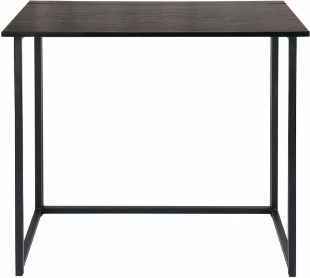 PRITI Outdoor Products Folding Computer Desk for Small Spaces Engineered Wood Study Table