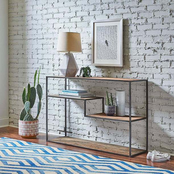 ZINCOPP Console Table Metal Console Table