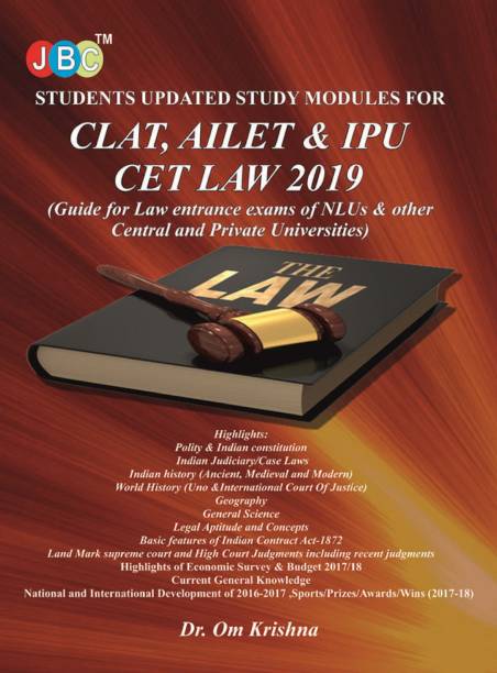 CLAT, AILET & IPU CET LAW 2019