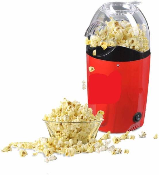 NMS TRADERS Popcorn Maker Mini Sweet Hot Air Popcorn Machine and Snack Maker Instant Popcorn Grade Aluminium Alloy Oil Free Maker Popcorn Machine Popcorn in Just Minutes 200 g Popcorn Maker