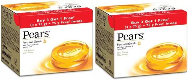 Pears pure & gentle (2*4)