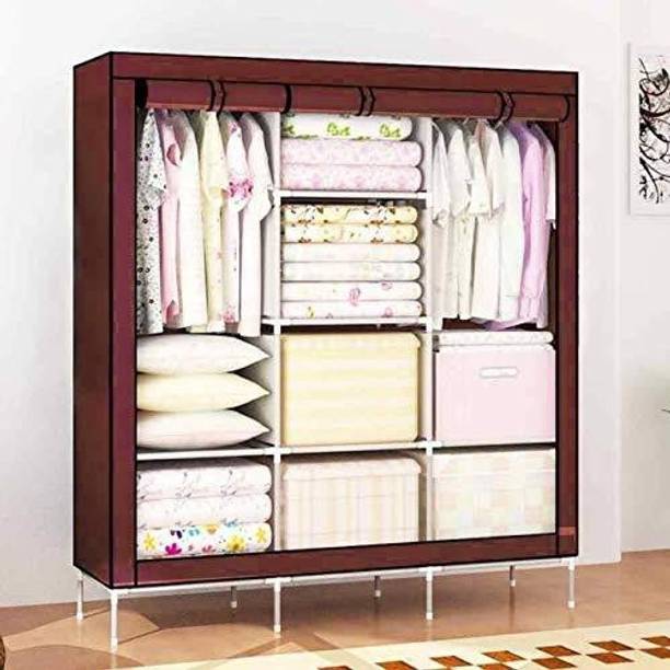 Home Reserve Collapsible Wardrobe Polyester Collapsible Wardrobe