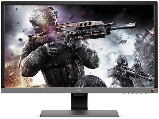 BenQ 70.87 cm (28 inch) 4K Ultra HD LED Backlit TN Panel Built-In Speakers, High Dynamic Range Monitor (EL2870U)
