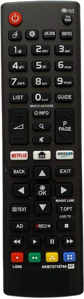 HDF Remote Control Compatible For  LCD/LED TV. NFLXFNC LG/Plasma Smart Remote Controller
