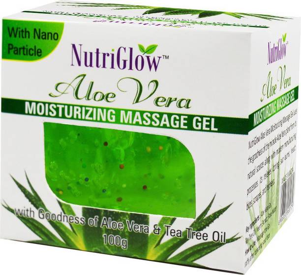NutriGlow Aloe Vera Moisturizing Massage Gel 100gm