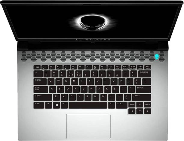 Saco Keyboard Protector Silicone Skin Cover for 2019 Dell Alienware M15 M17 R2 15.6 inch Laptop Keyboard Skin