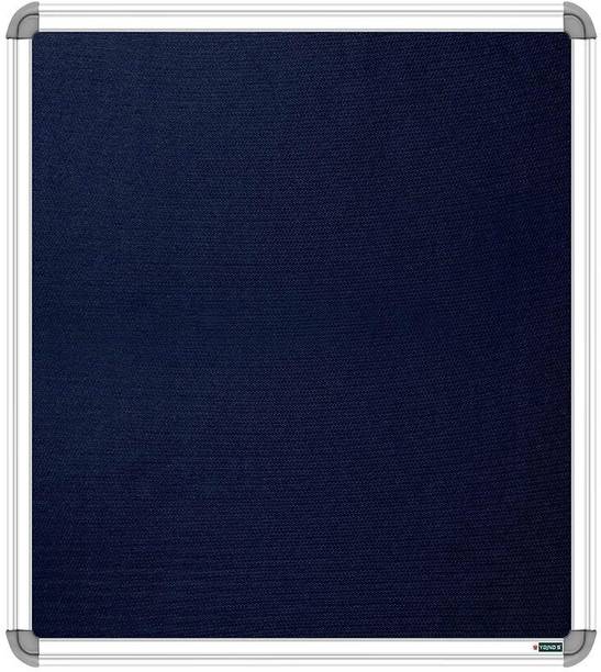SRIRATNA 2 X 2 Feet Premium Material Notice Pin-up Blue Board/Pin-up Board/Soft Board/Bulletin Board/Pin-up Display Board Notice Board
