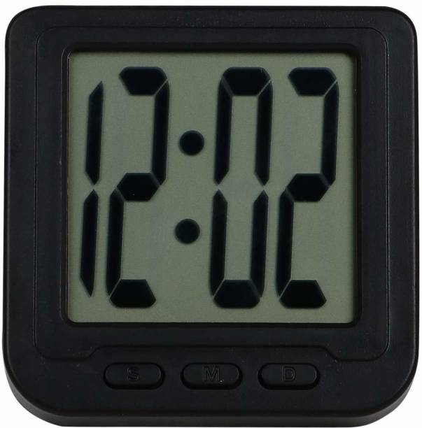 Kadio Digital Black Clock
