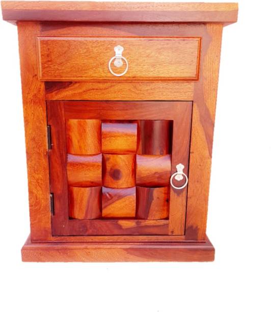 ROOFWOOD Solid Wood Bedside Table