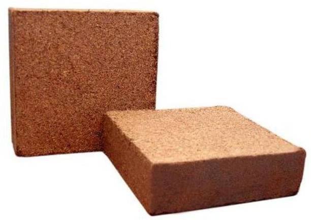 Super Ajanta 9001 Coco Peat Garden Plant Block Vermicompost Bricks 1 Kg ( Pack of 1) Fertilizer