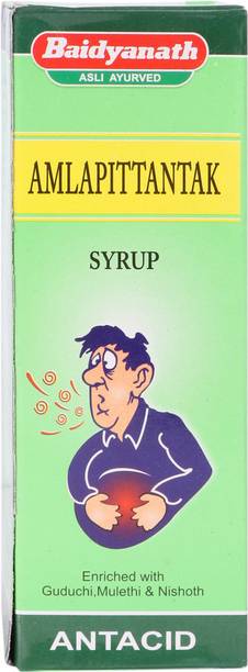 बैद्यनाथ Amlapittantak Syrup 200ml Enriched With Guduchi, Mulethi and Nishoth