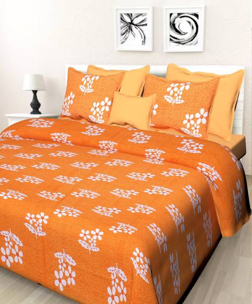 Sohibe Cotton Double Bed Cover