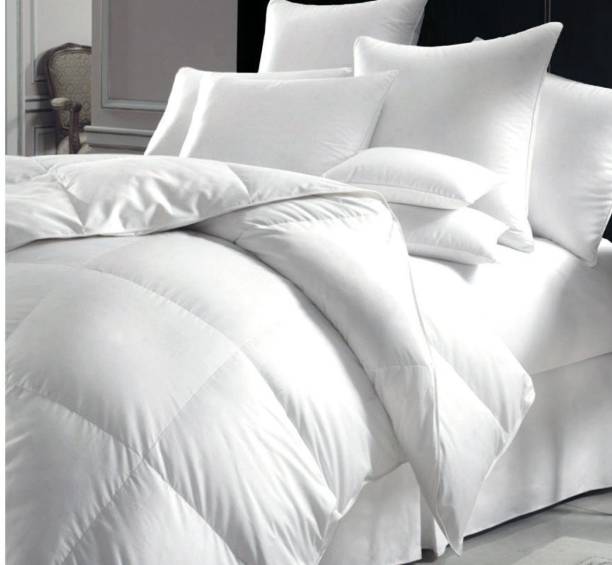 Linenovation Solid Double Comforter