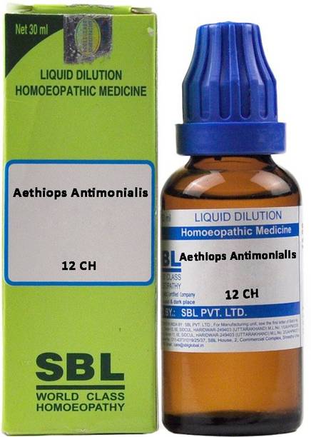 SBL Aethiops Antimonialis 12 CH Dilution