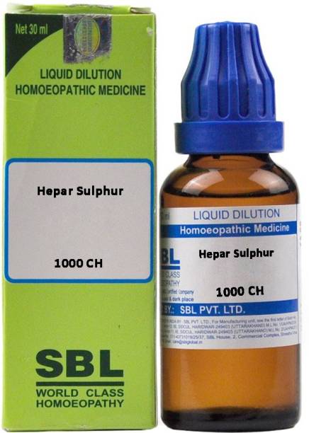 SBL Hepar Sulphur 1000 CH Dilution
