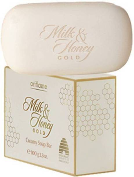 Oriflame 6 Pack Of Milk & Honey Gold Nourshing Soap