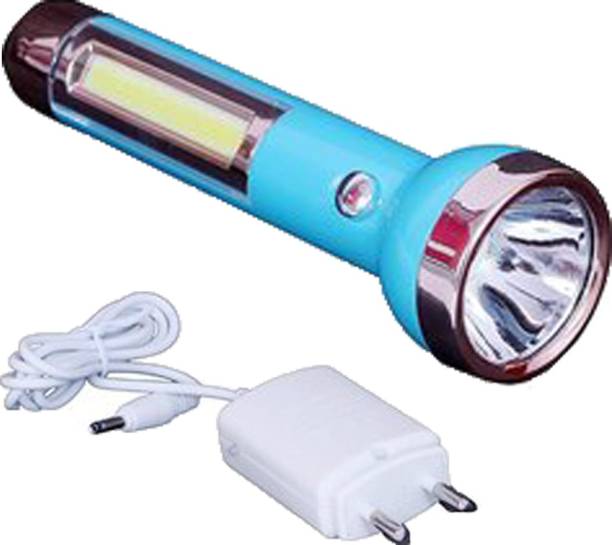 JY-SUPER LED Light with 8hrs Continuous Small Working Power (1800mAh) Torch