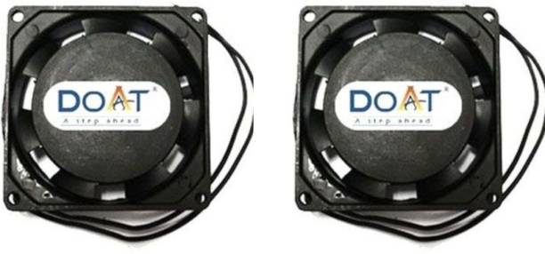 Doat 2-Pic 220V AC Fan 80X80X35MM Cabinet 3-Inch Square...