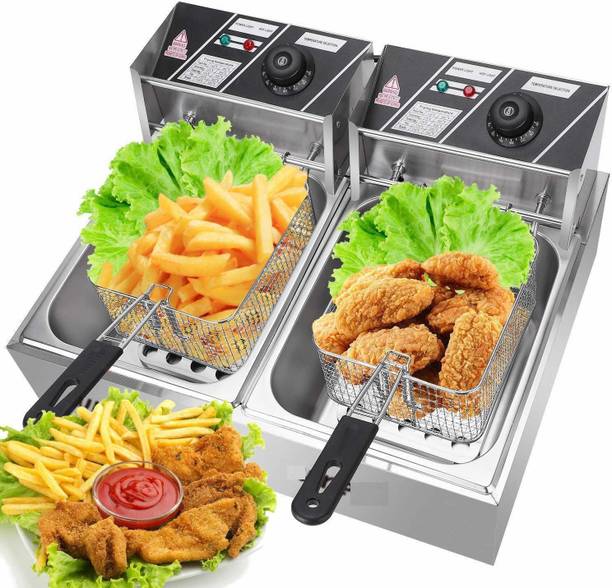 KIING deep fryer double tank 12 L Electric Deep Fryer