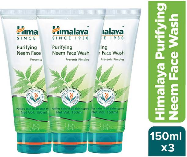 HIMALAYA PURIFYING NEEM | PREVENTS PIMPLE | ANTI BACTERIAL | TURMERIC Face Wash
