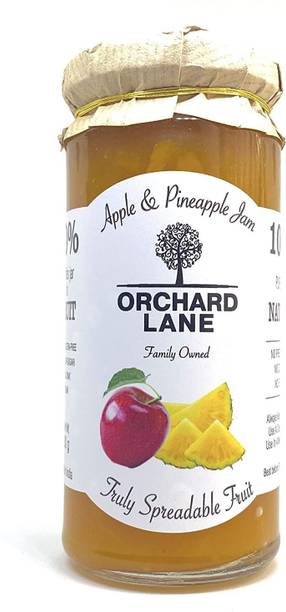 Orchard Lane 80% Fruit - Apple & Pineapple Jam -280 GMS, No preservatives or Chemicals