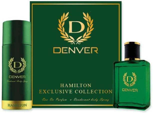DENVER Hamilton Gift Set (Perfume 60 ML+Deo 165 ML) Per...