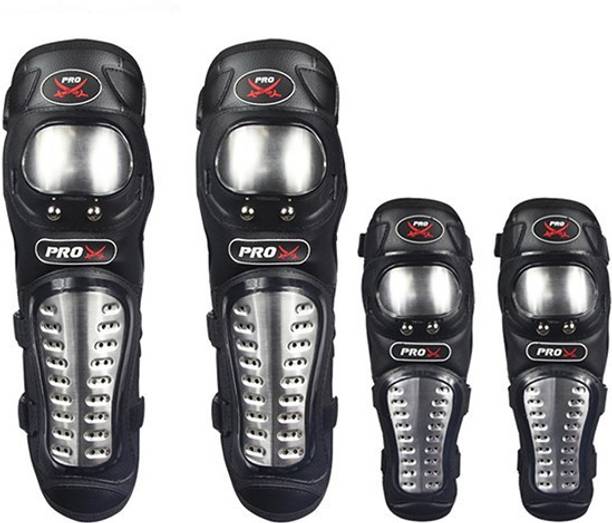 Probiker Knee Guard, Elbow Guard Free Black
