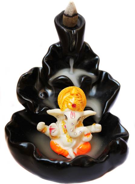 Jiyansh Creation iyansh Creation Handcrafted Lord Ganesha Statue Decorative Showpiece - 6.5 cm