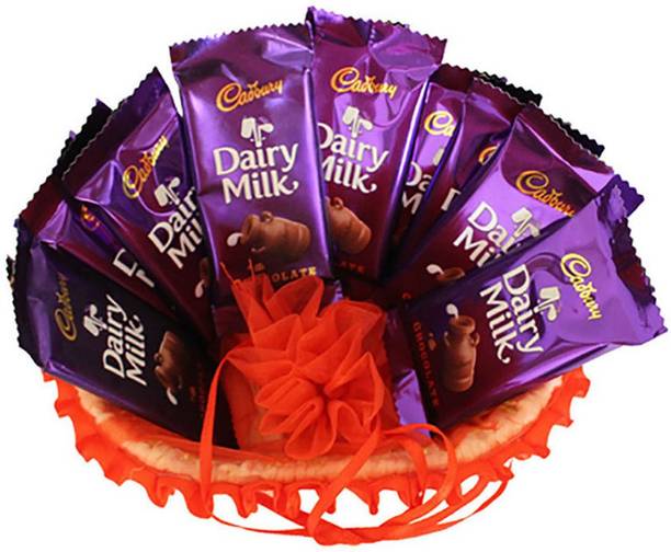 Cadbury Surprise Gift chocolate Hamper With Beautiful Basket Bars