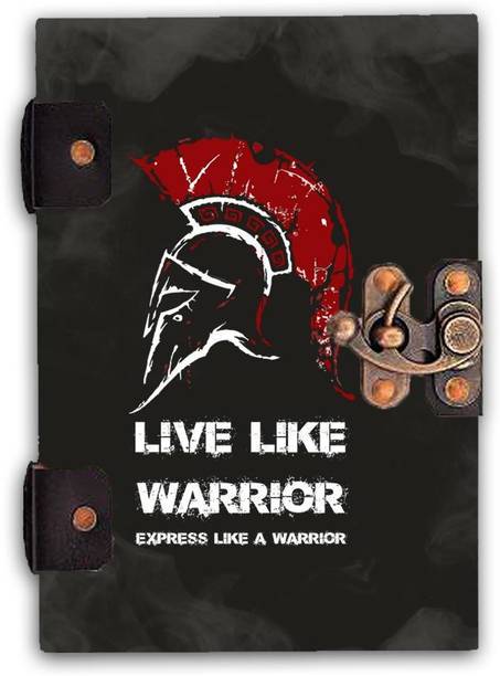 DI-KRAFT Handcrafted Cardbord Diary A5 Diary Unruled 160 Pages