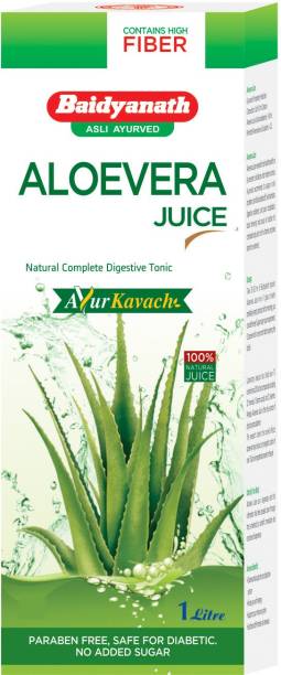 Baidyanath Aloe Vera juice with Pulp, 1000 ml