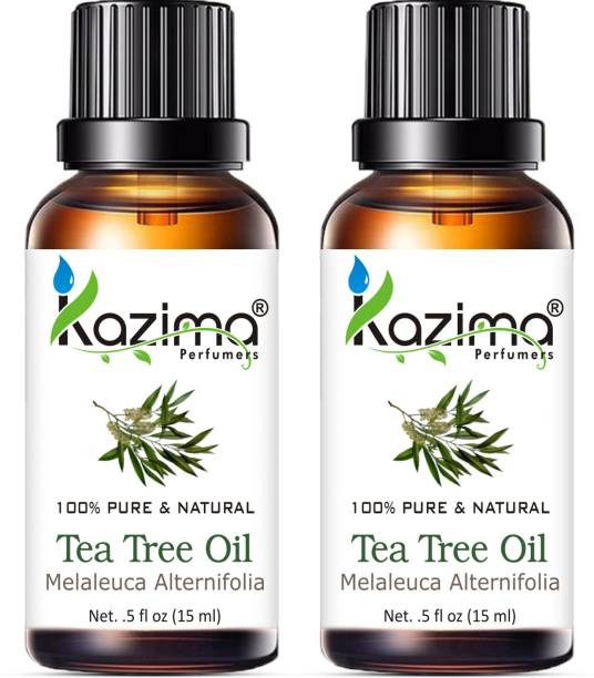 KAZIMA Tea Tree Essential Oil (15ML Pack of 2)
