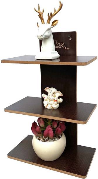 7CR Book Shelf (LB-21) Engineered Wood Open Book Shelf