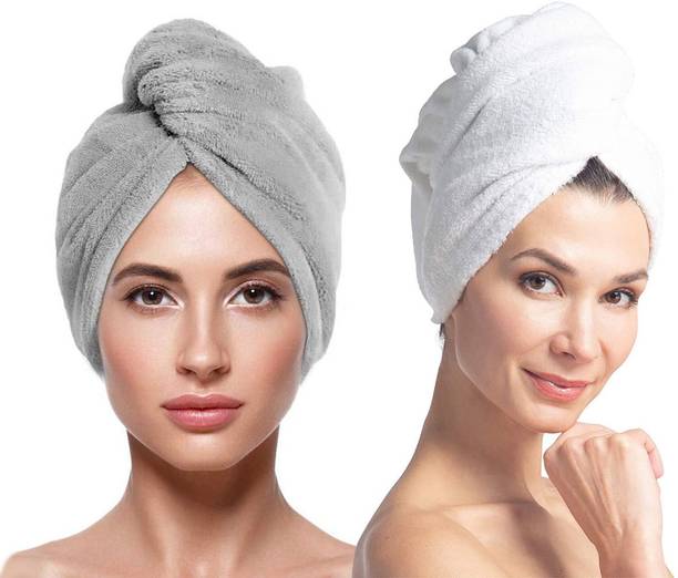 Mahekenterprise Cotton 500 GSM Hair Towel Set