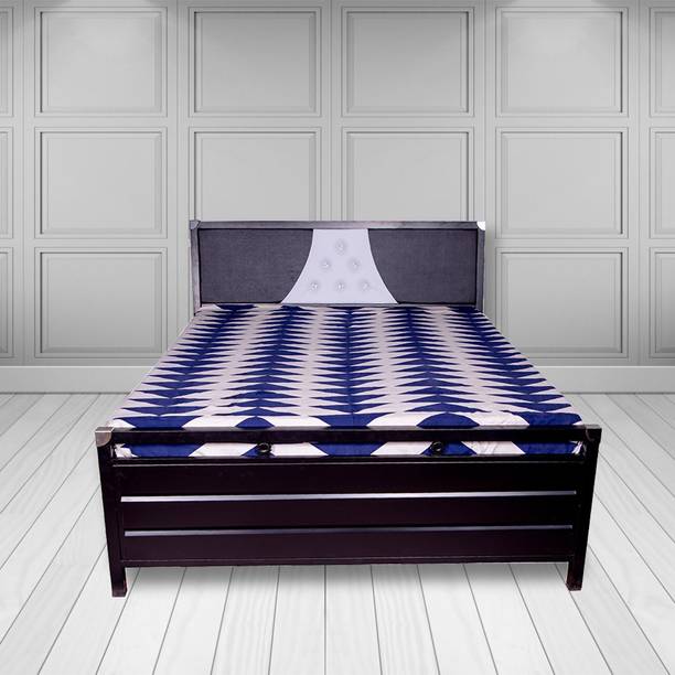 ROYAL METAL FURNITURE Mattress Not Included Metal Single Hydraulic Bed