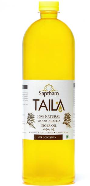 Saptham Taila 100% Wood Pressed / Cold Pressed Niger Oil PET Bottle