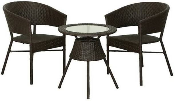 spacepanda Metal Table & Chair Set