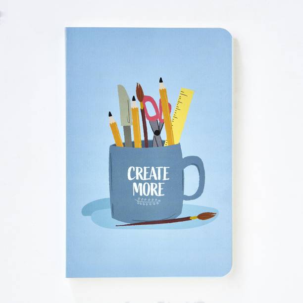 Factor Notes Sketchbook: Create More (Plain) Textured Fine Grain Medium Surface Acid-Free Artist-Grade Paper 96 Pages Art Journal Sketch Pad