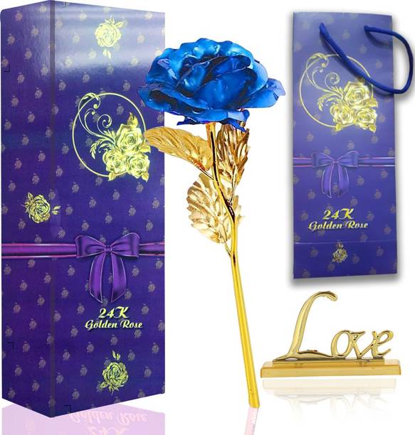 RANGOLI Artificial Flower Gift Set