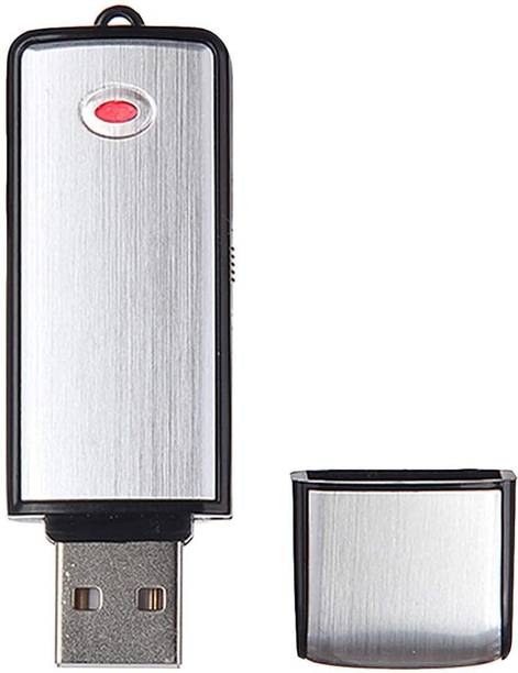 JRONJ Spy Mini Portable Spy Digital Hidden Audio Voice Recorder 4GB Pen Drive with HD Voice Recording in Built Microphone Mic Dictaphone without Light for Home/Office/Car/Room 4 GB Voice Recorder