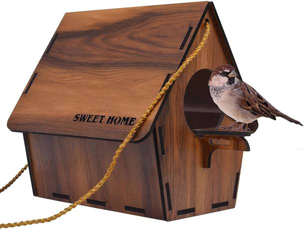 Zooglu Bird House or Bird Nest Box 1 Piece Bird House Bird House