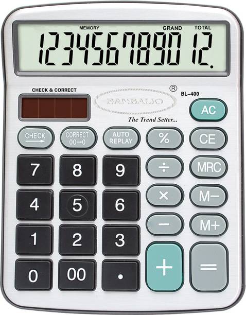 BAMBALIO BL400 Big Display & Metallic Panel 3 Years Warranty Basic  Calculator