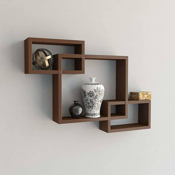 Annu Handicrafts 0015 Wooden Wall Shelf