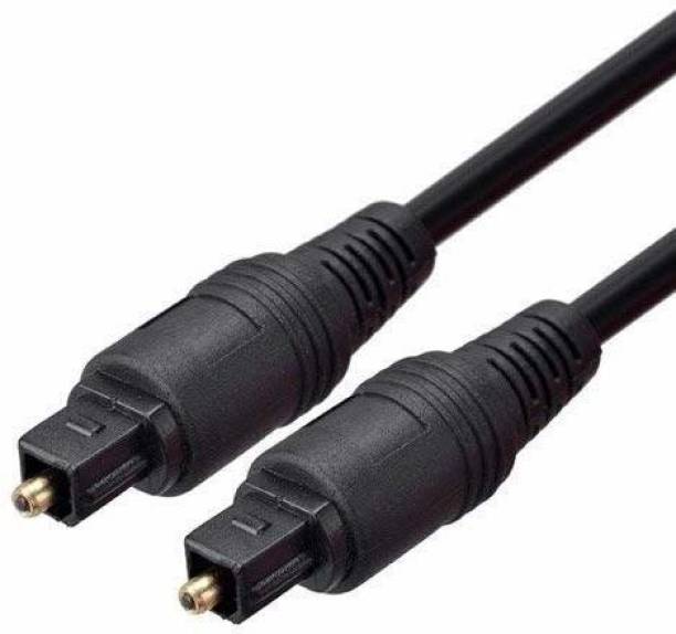 LipiWorld  TV-out Cable Digital Fiber Optical Optic Audio SPDIF MD DVD TosLink Cable Lead Cord for Home Theater, Sound Bar, TV, PS4, Xbox, Playstation & More Optical Cable 5 Meter