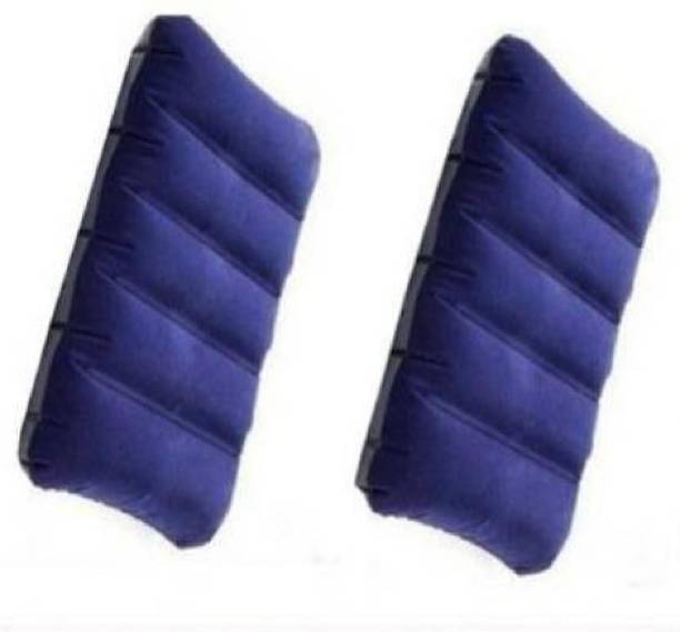 YOUNG STAR Air Travel Pillow Pack of 2 Solid