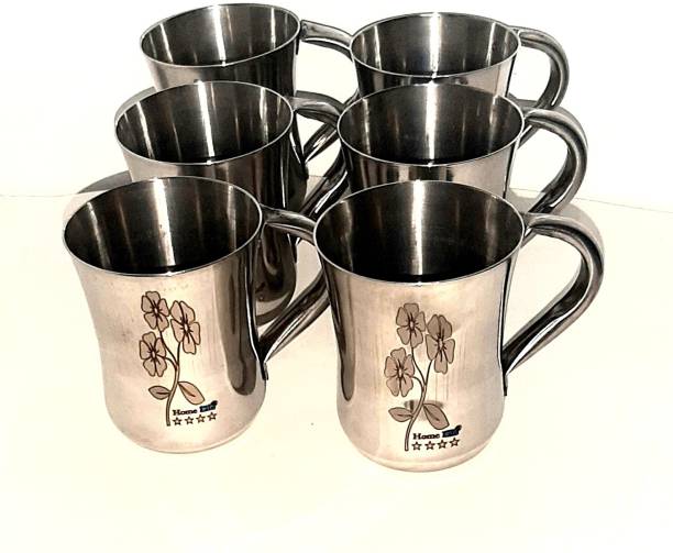 BHAI CHARA HEAVY GAUGE LASER PRINT TEA/COFFE/MILK Stainless Steel Coffee Mug